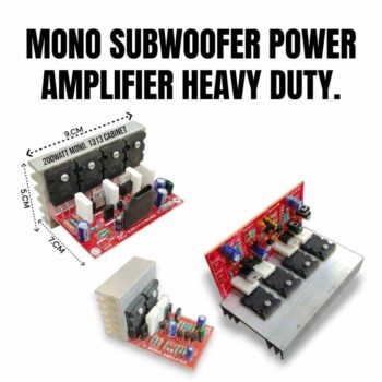 MONO SUBWOOFER POWER AMPLIFIER BOARD